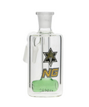 Nice Glass 14mm 45° Inline Tube Perc Ash Catcher