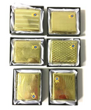 Gold Metal Cigarette Case With Gift Box