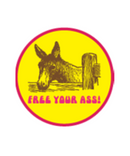 Free Your Ass Sticker