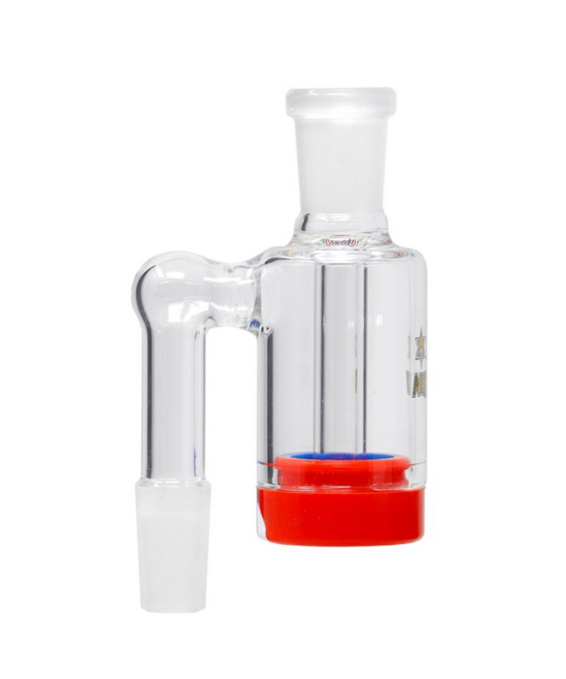 Nice Glass 14mm 90° Reclaimer With Silicone Container