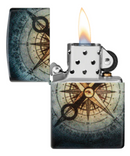 Zippo Lighter Compass Ghost Design