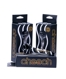 Cheech Glass Black & White Swirl Hand Pipe