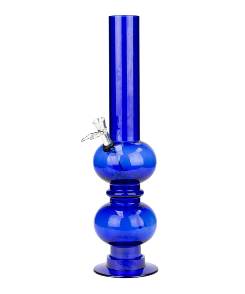 12" Double Bubble Acrylic Water Pipe