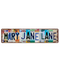 Mary Jane Lane Tin Sign