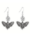 Dangly Moth Earrings