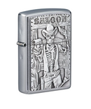 Saloon Skull Zippo Lighter
