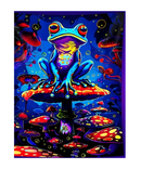 Mushroom Frog Tapestry