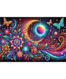 Sun, Moon & Butterflies Tapestry