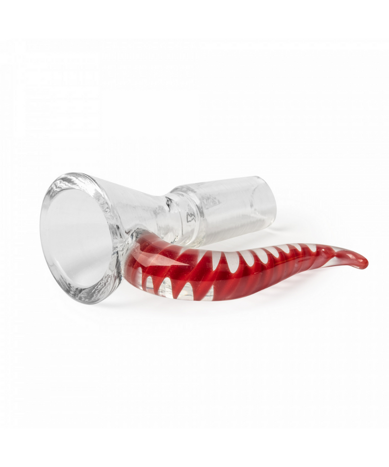 Red Eye Glass 14mm Helix Cone Bowl | Gord's Smoke Shop