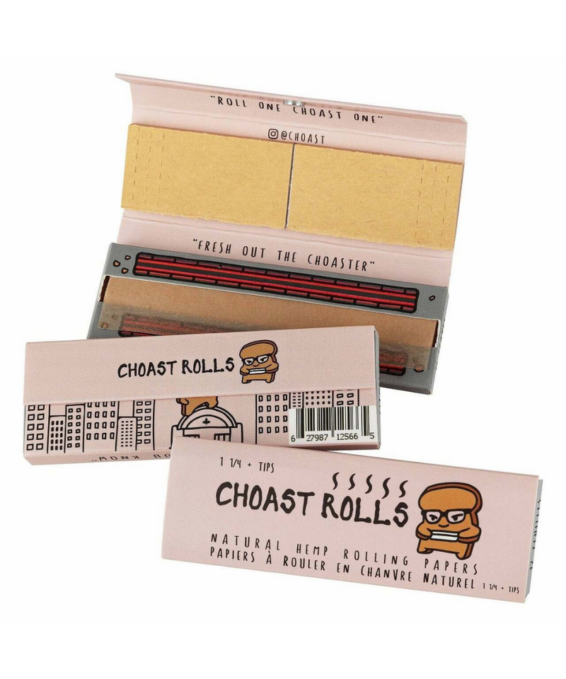 Choast Rolls 1 1/4 Papers With Tips | Gord's Smoke Shop