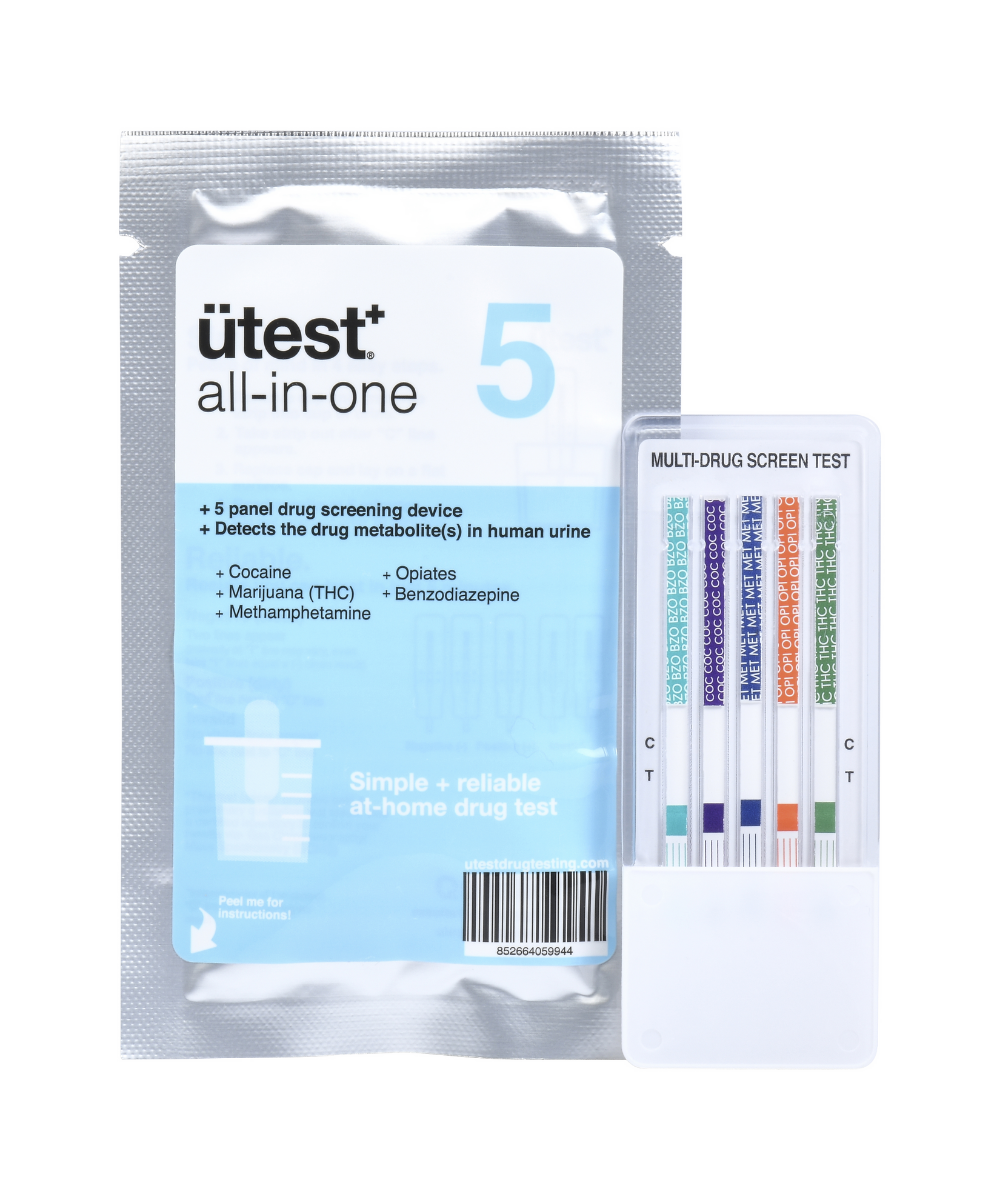 Utest-O-Meter THC 5 Panel Drug Test