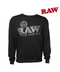 Raw Crew Neck Blackout Sweater | Gord's Smoke Shop