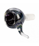 Red Eye Glass Liquid Sparkle 14mm Bowl