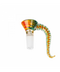 Red Eye Glass 14mm Carnival Cone Bowl