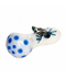 Red Eye Glass 4" Frogger Hand Pipe