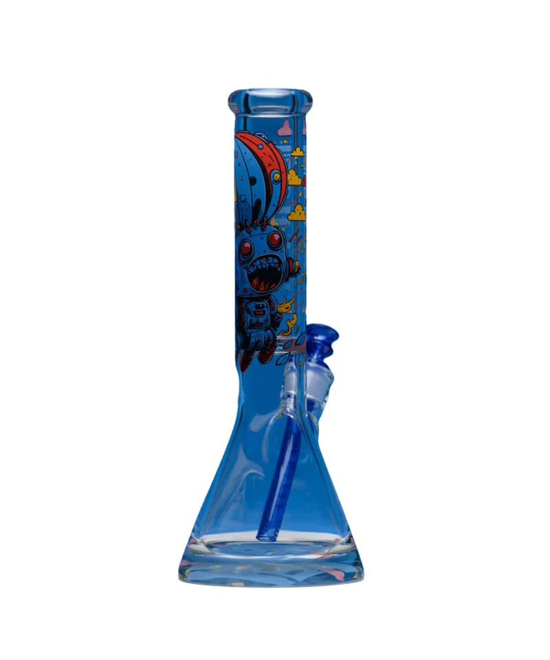 Castle Glassworks 14" Robot Beaker Bong