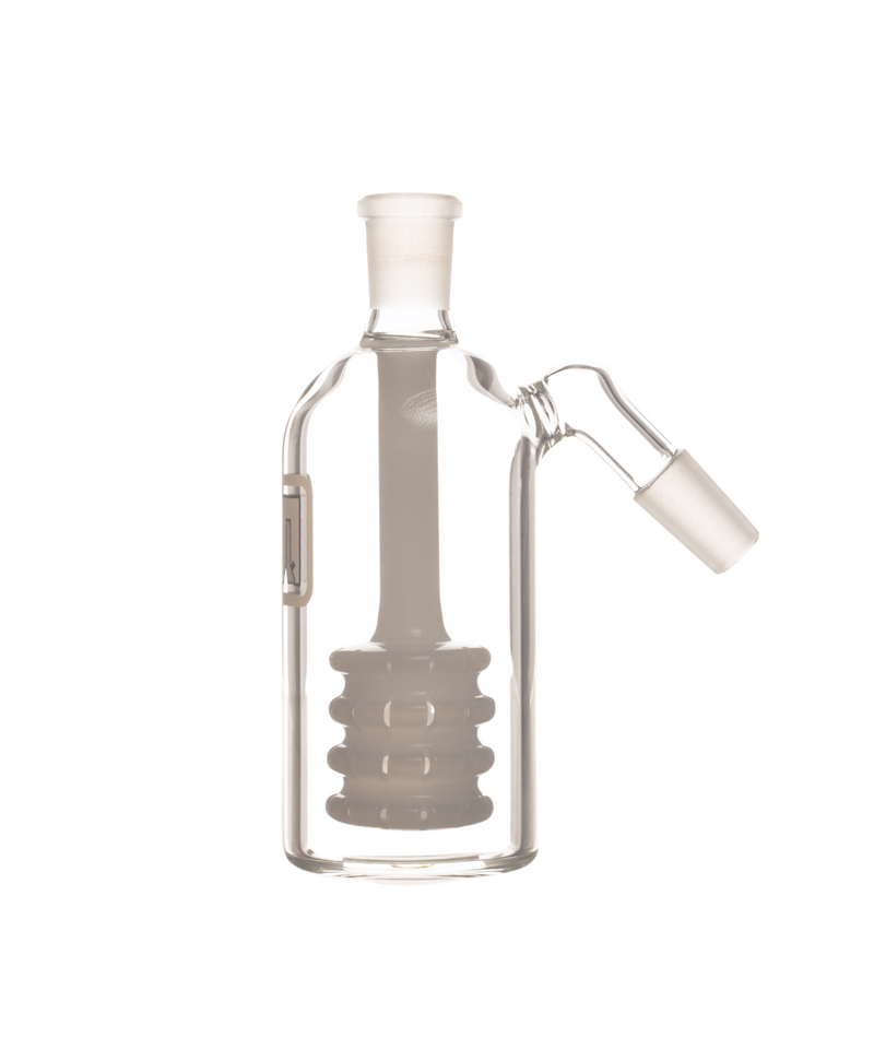 Marley Glass 14mm 45° Quad Tire Perc Ash Catcher