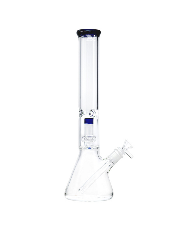16" Showerhead Perc Glass Beaker Bong