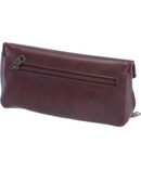 Vegan Brown Leather Tobacco & Pipe Pouch
