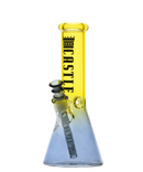 Castle Glassworks 12" 5mm Thick Multi-Coloured Beaker Bong
