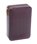 Vegan Leather Cedar Cigar Travel Humidor