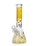 Arsenal 10" 5mm Thick Nectar Bee Glass Beaker Bong