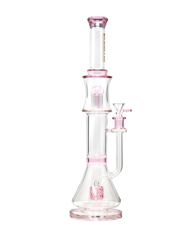 Preemo 19" Triple Perc Glass Bong