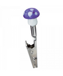 Glass Mushroom Roach Clip