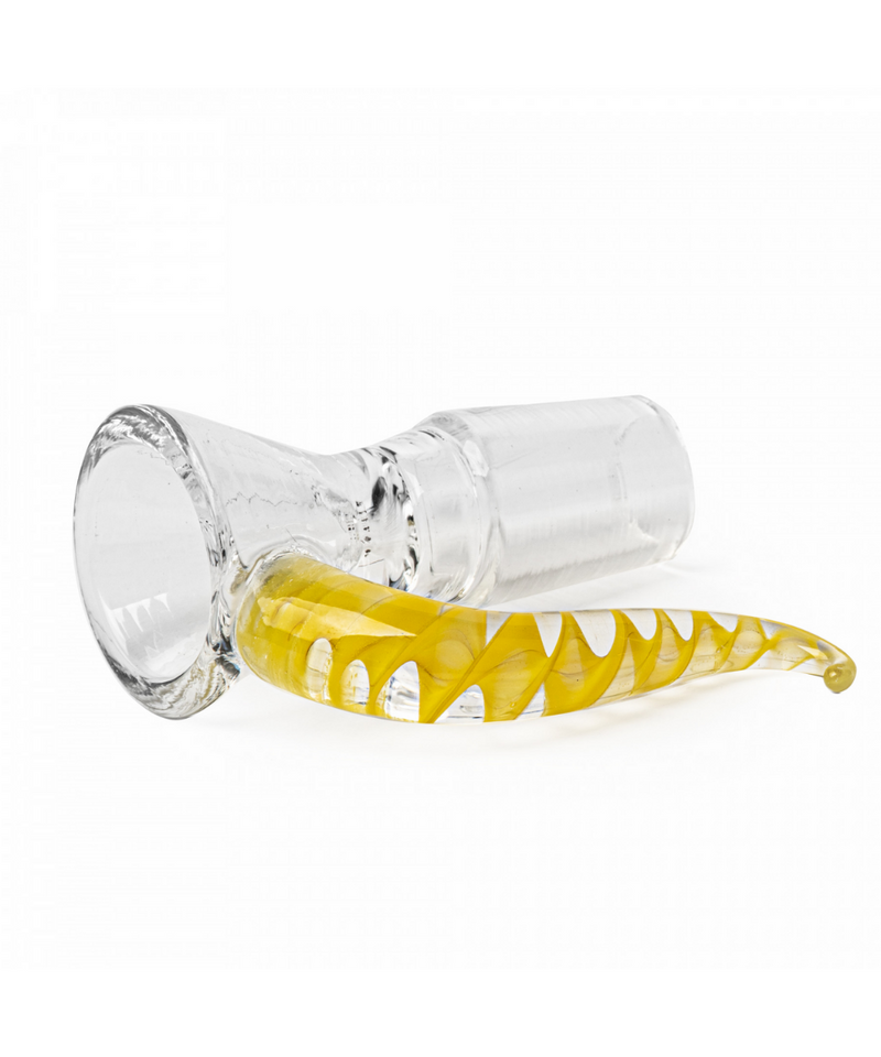 Red Eye Glass 19mm Helix Cone Bowl