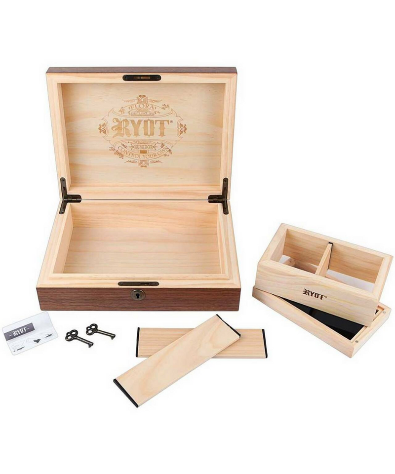 RYOT Walnut Humidor Combo Box