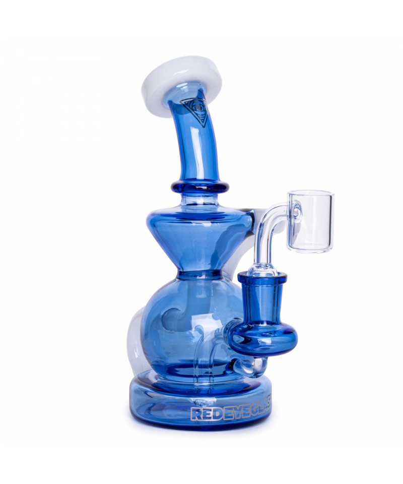 Red Eye Glass Alley Oop Recycler Dab Rig