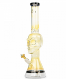 Gear 18" Tuxedo Skull Beaker Bong