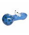 Red Eye Glass 4" Frogger Hand Pipe