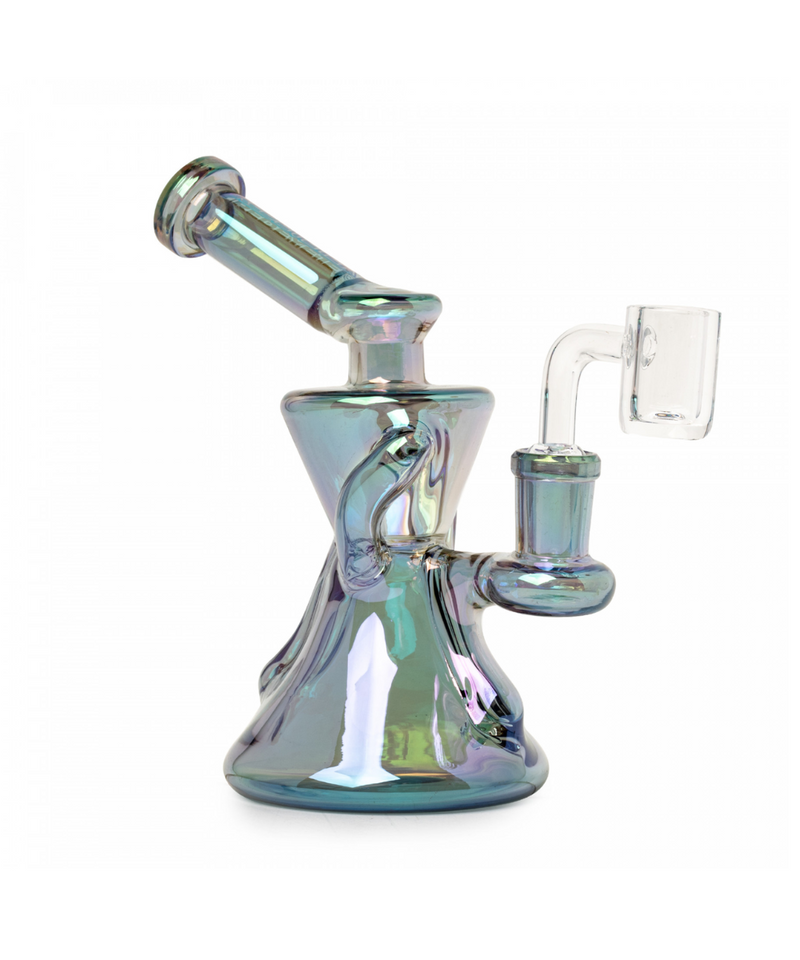 Red Eye Tek 6" Metallic Gamma Recycler Dab Rig