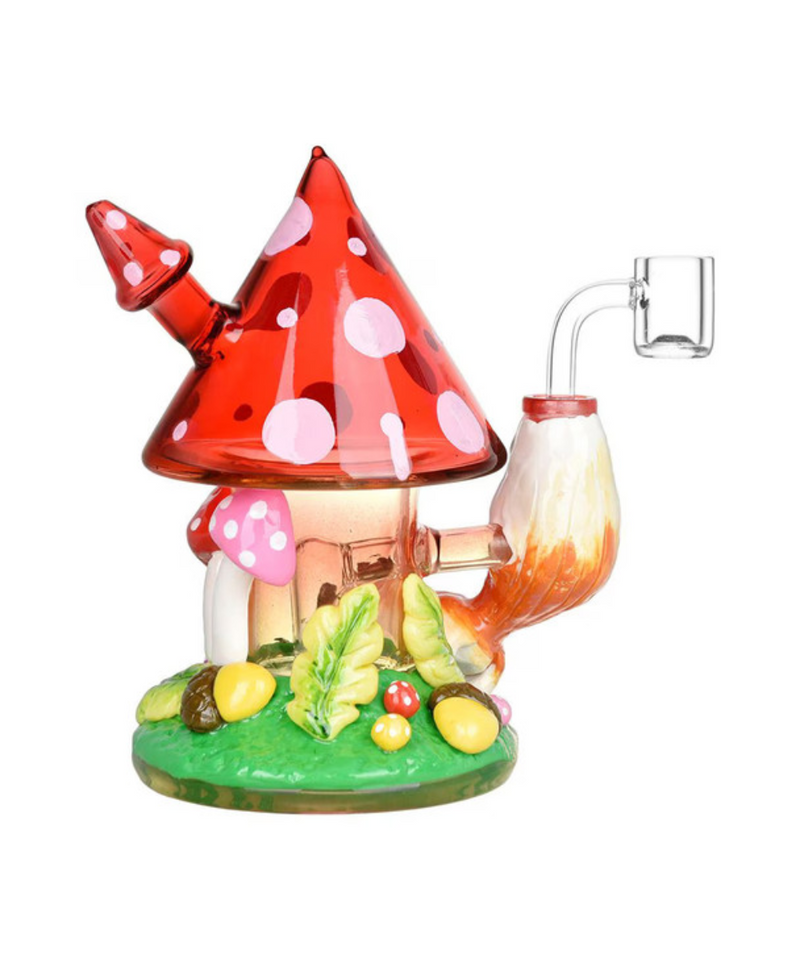 6.8" Shroom Forest Fantasy Dab Rig