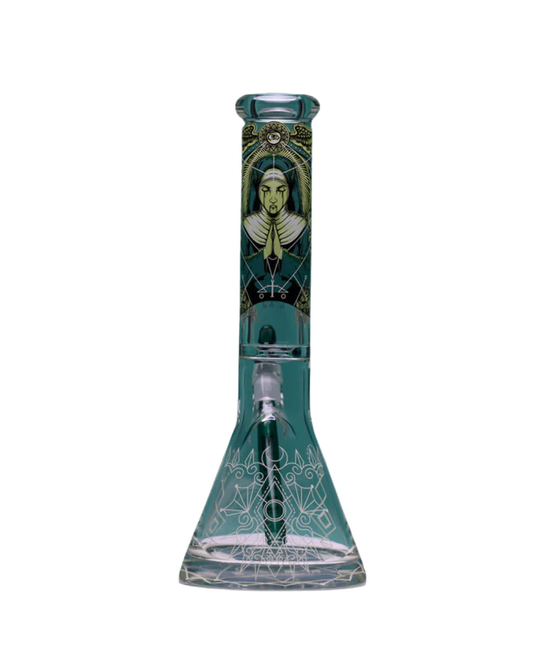 Castle Glassworks 14" Occult Beaker Bong