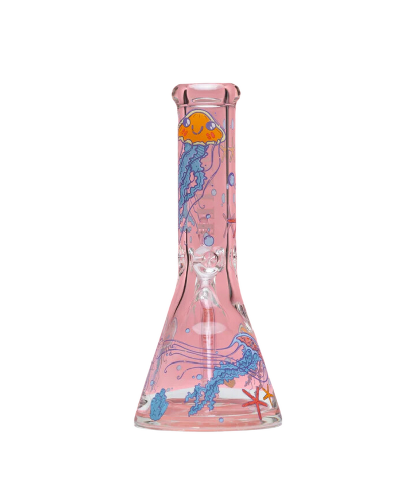 Castle Glassworks 12" Jellyfish Beaker Bong