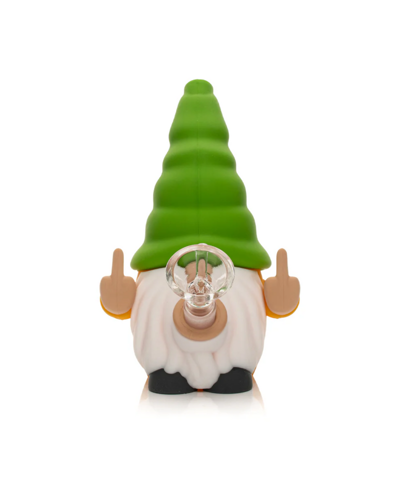 Lit 6" No Fux Gnome Silicone Bong