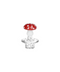 Pulsar Greatest Hits Series Shroomies Glow Dab Rig Kit