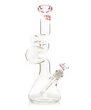 Red Eye Glass 16" 7mm Thick Zong Beaker Bong