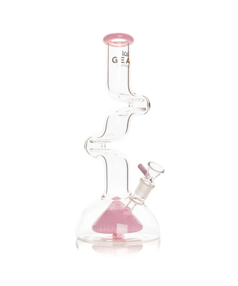 Gear 12" 2-Arm Zorro Glass Beaker Bong