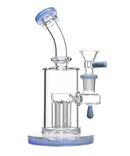 7" Bent Neck Tree Perc Glass Bong
