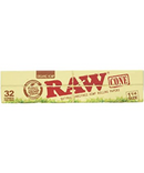 Raw 1 1/4 Pre-Rolled Cones 32 Pack