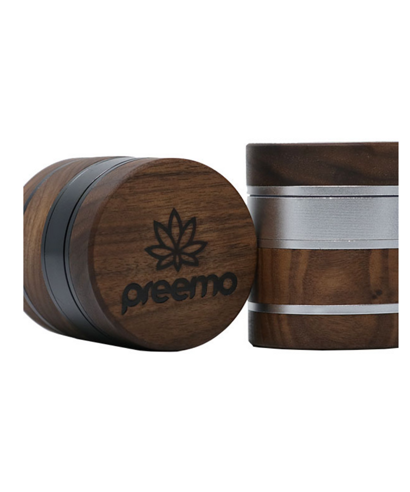 Preemo 4-Piece Wood & Metal Grinder