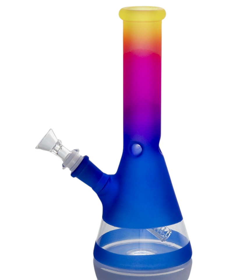 10" Colourful Beaker Bong