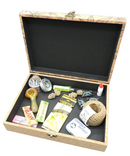 Cork Box With Pot Leaves