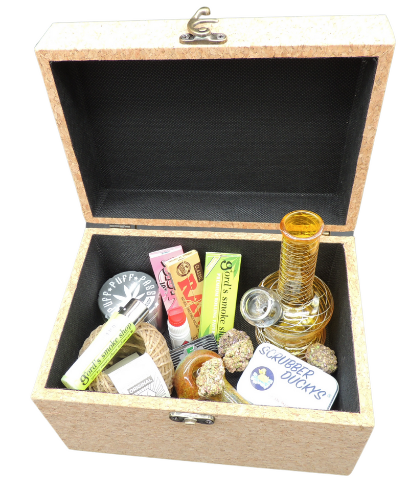 Stoner Survival Kit Cork Box