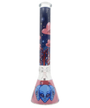 Castle Glassworks Alien Glass Beaker Bong