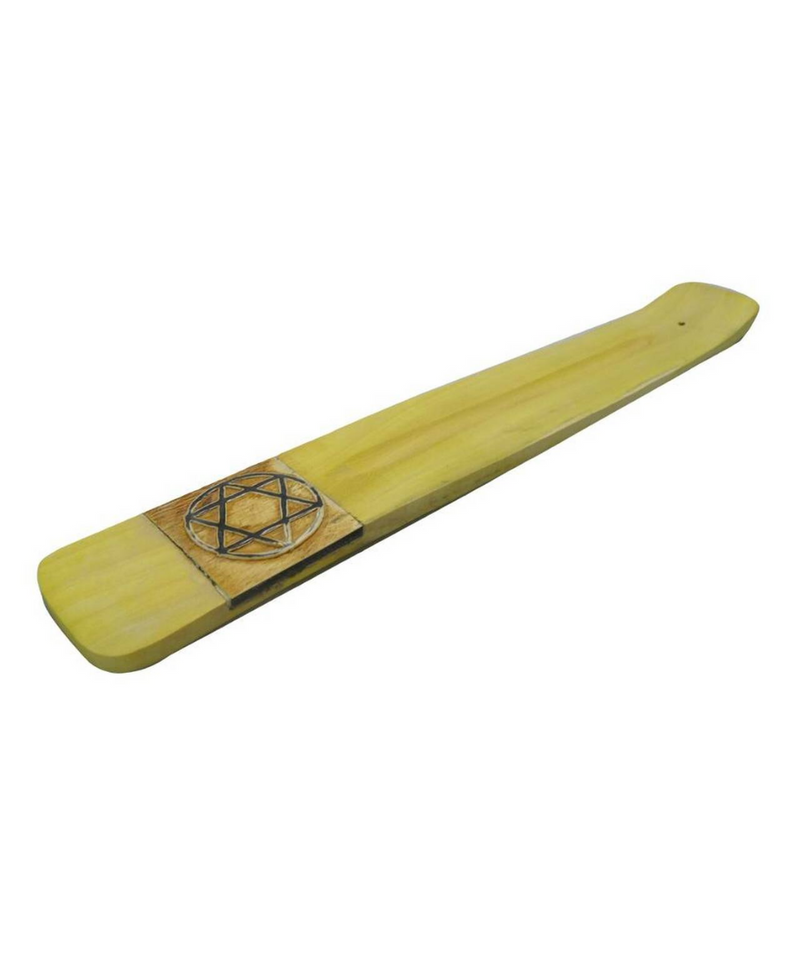 White Wood Incense Burner