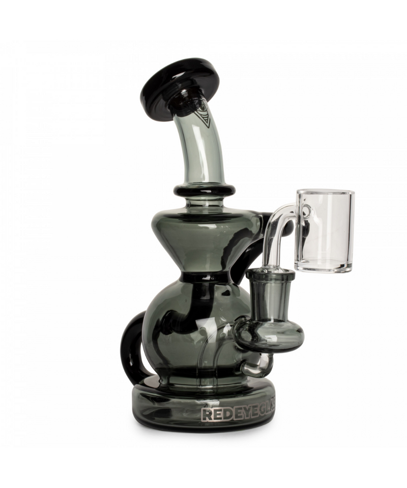 Red Eye Glass Alley Oop Recycler Dab Rig